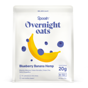 Overnight Oats - Blueberry Banana Hemp - Image 1